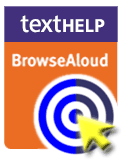 Text Help: Browsealoud logo