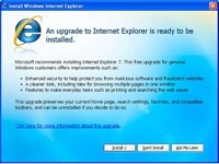 Internet Explorer 7 Windows Update