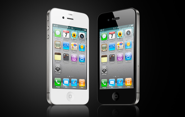 iPhone4, black model and white model